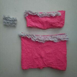 Lingerie, 2 peice top and bottom (bottom is a short skirt)